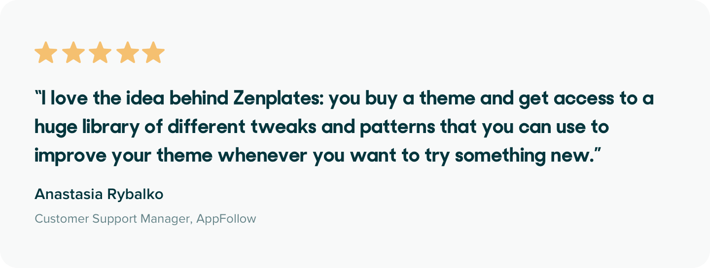 Highly extensible Zendesk themes