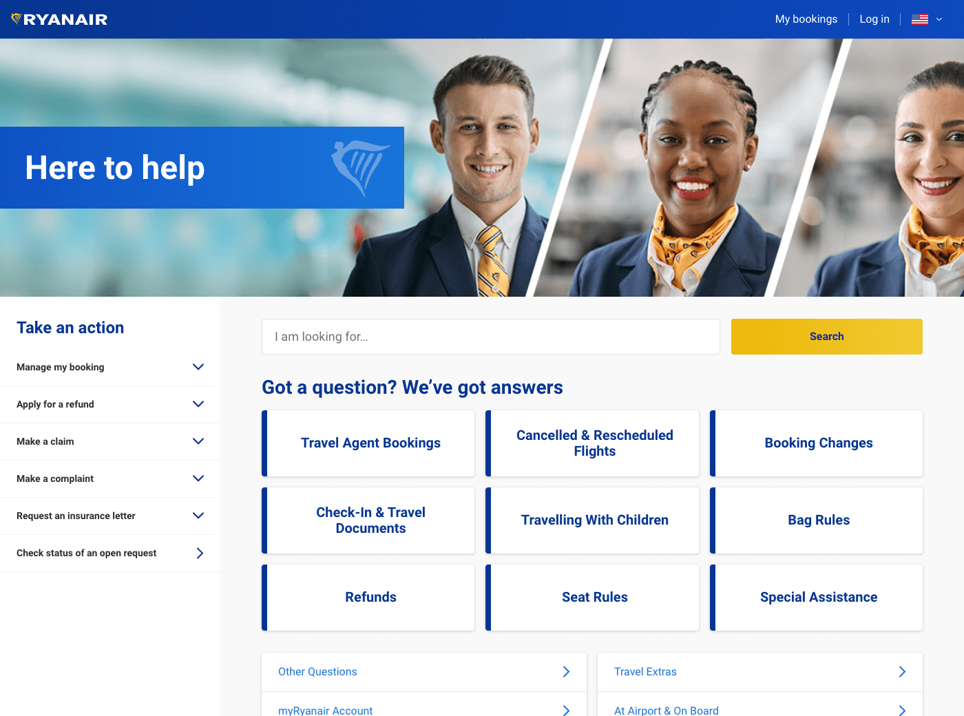 Ryanair branded and customized Zendesk theme by Zenplates