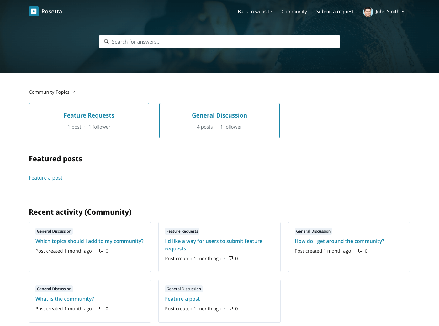 Rosetta Zendesk Guide theme - Screenshot 8